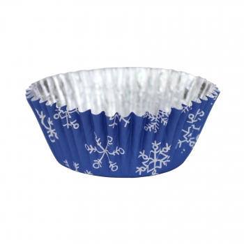 Cupcake Baking Cases - Snowflakes